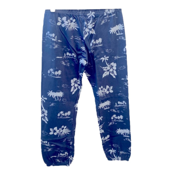 Monrow Hawaiian Elastic Waist Sweats NWT - Picture 4 of 9